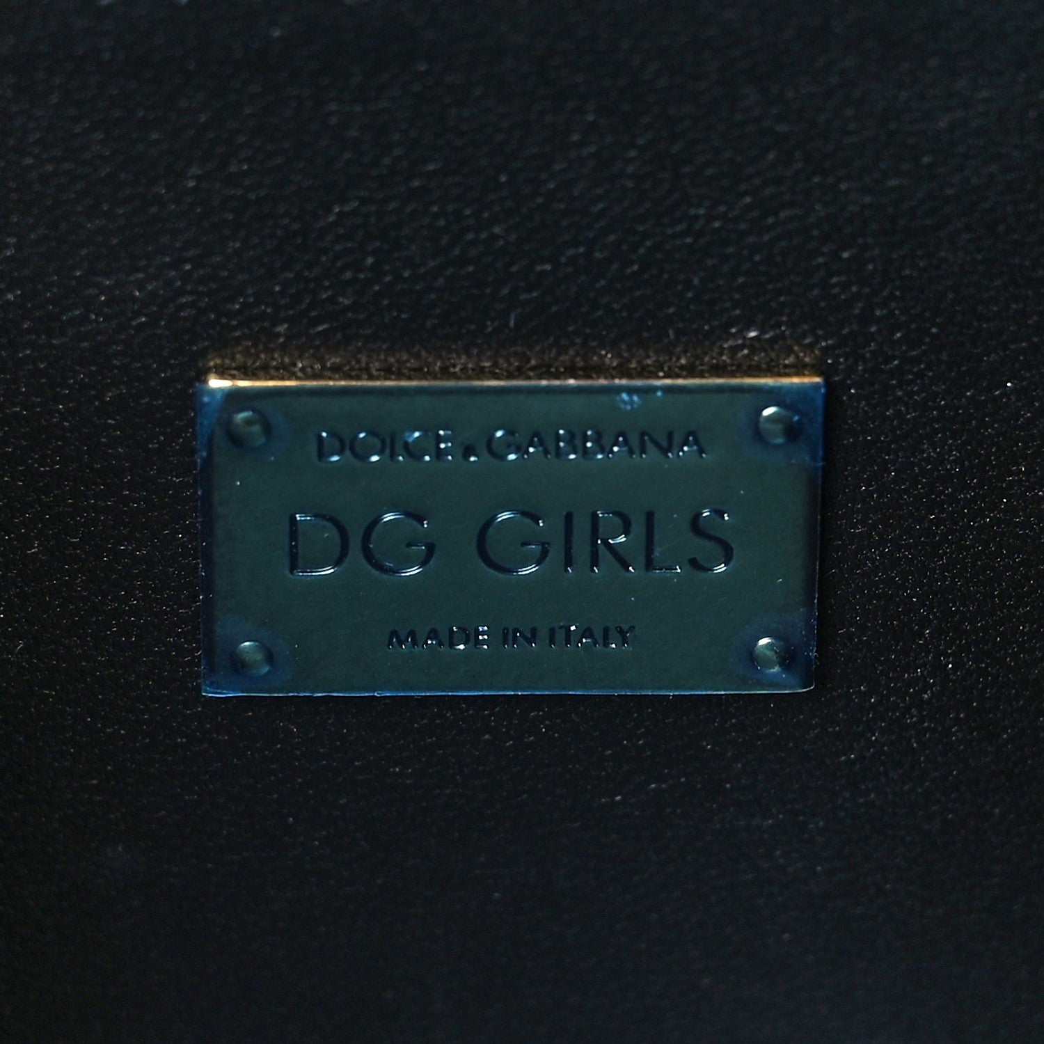 Dolce & Gabbana Nappa DG Girls Shoulder Bag Black 7 of 14