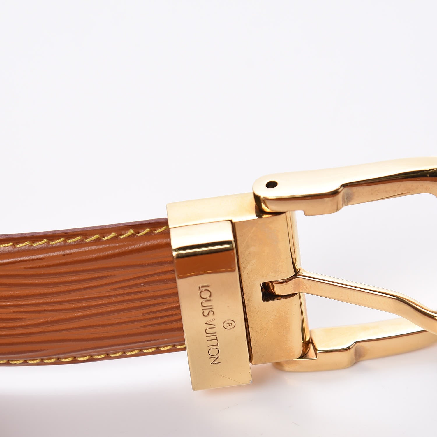 Louis Vuitton Epi Classique Belt 110 44 Fawn 5 of 12