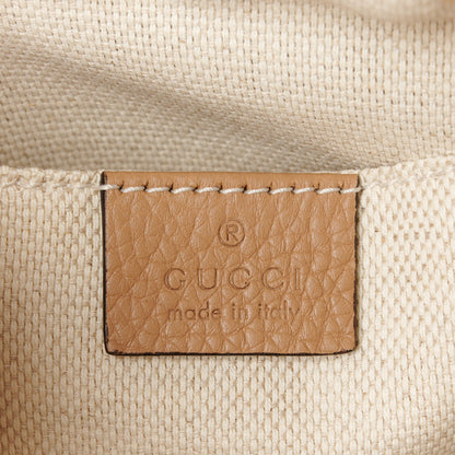 Gucci Pebbled Calfskin Small Soho Disco Bag Camelia 7 of 12