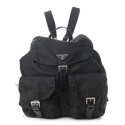 Prada Nylon Vela Medium Backpack Black 1 of 11