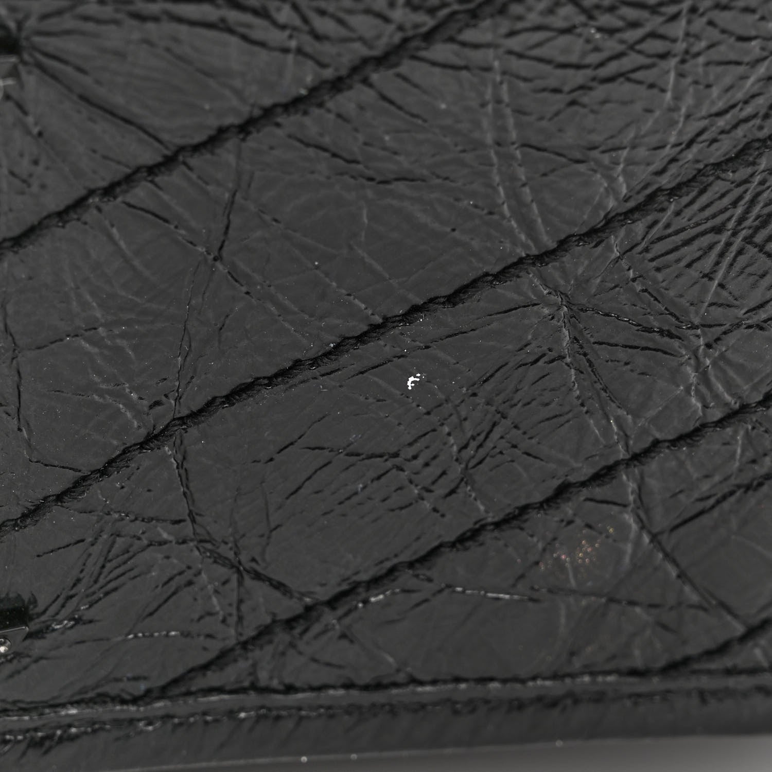 Saint Laurent Crinkled Calfskin Matelasse Monogram Niki Body Bag Black 12 of 12