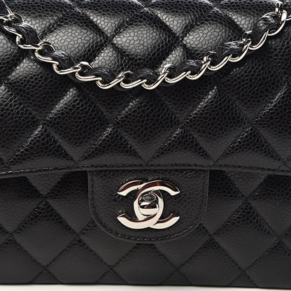 Chanel Caviar Quilted Small Double Flap Black 10 of 10