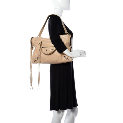 Balenciaga Agneau Classic Hardware City Sahara 2 of 10