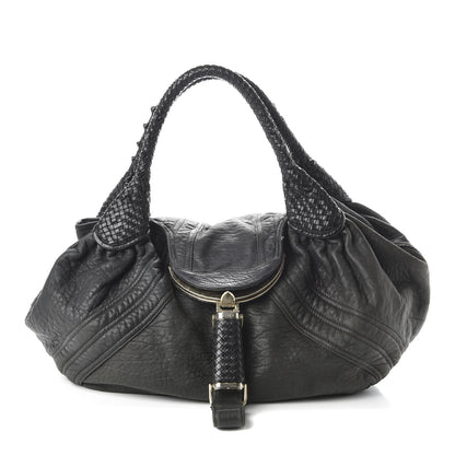 Fendi Nappa Nuvolata Spy Black 1 of 12