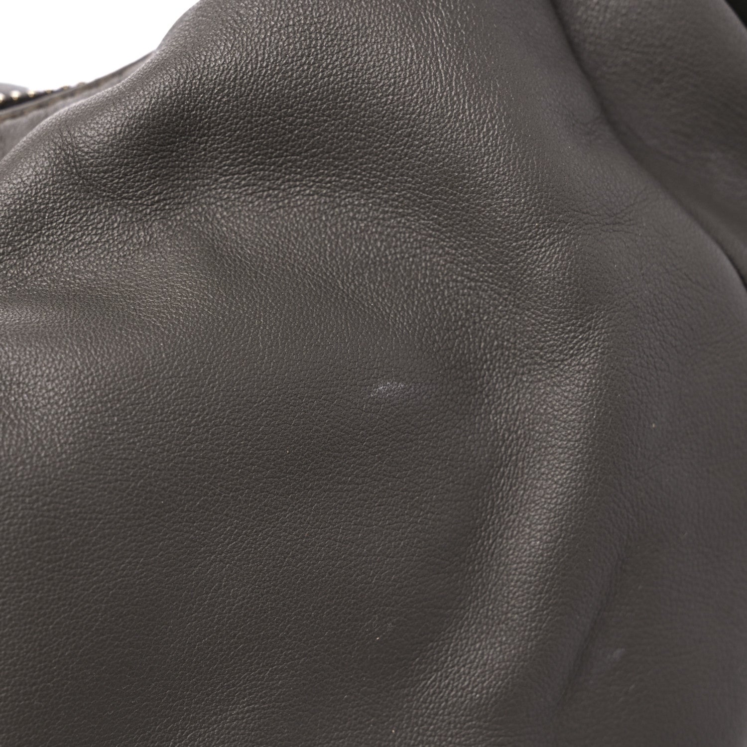 Prada Soft Calf Hobo Bambu Grey 11 of 11