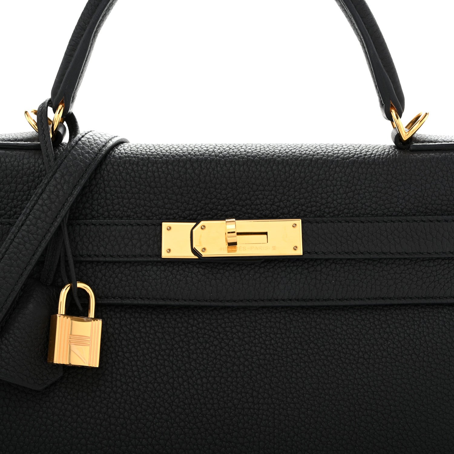 Hermes Togo Kelly Retourne 32 Black 8 of 12