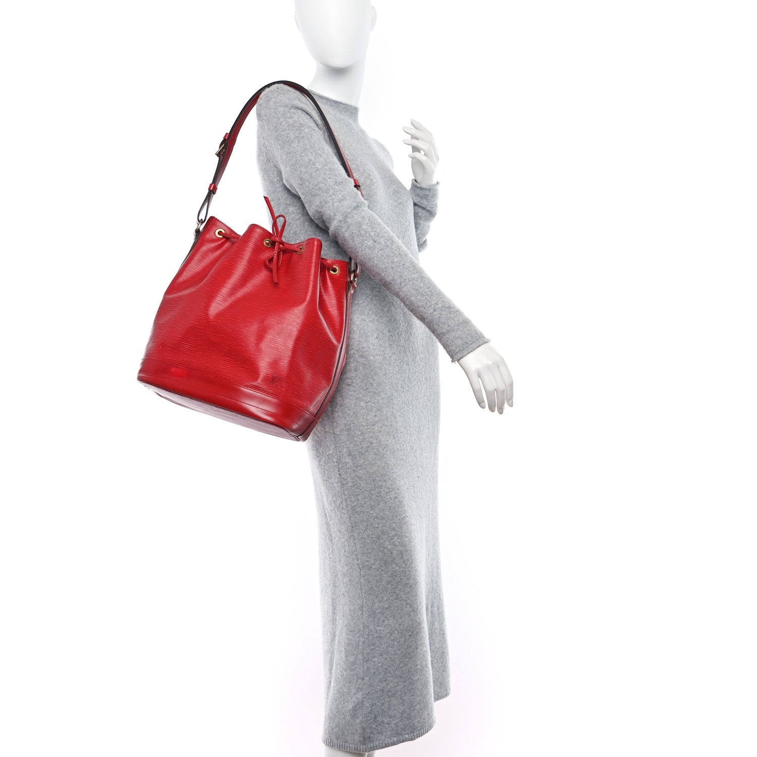 Louis Vuitton Epi Noe Castillan Red 2 of 18