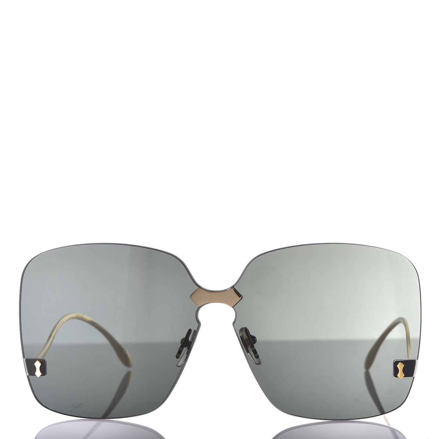 Rimless Sunglasses GG0352S Gold