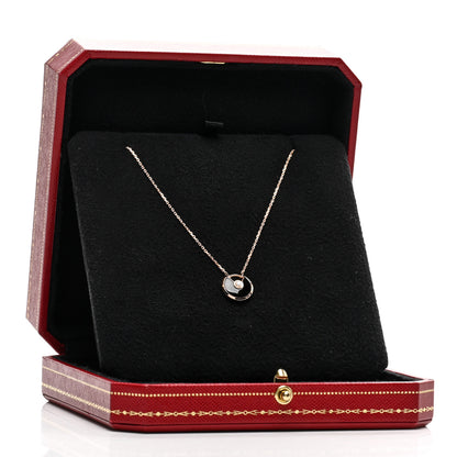 Cartier 18K Pink Gold Diamond Black Onyx XS Amulette de Cartier Pendant Necklace 5 of 5
