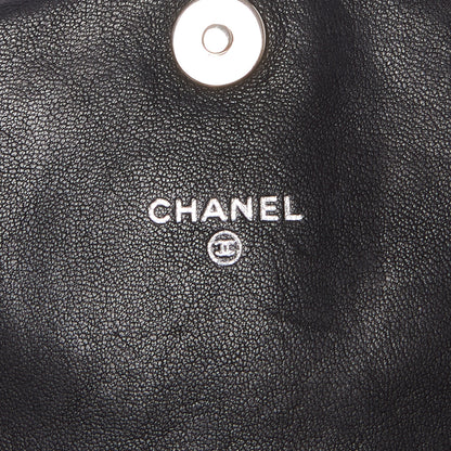 Chanel Lambskin Half Moon Wallet On Chain WOC Black 9 of 11