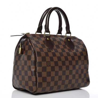 Louis Vuitton Damier Ebene Speedy 25 3 of 11