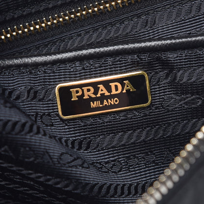 Prada Tessuto Nylon Saffiano Crossbody Bag Nero Black 6 of 13