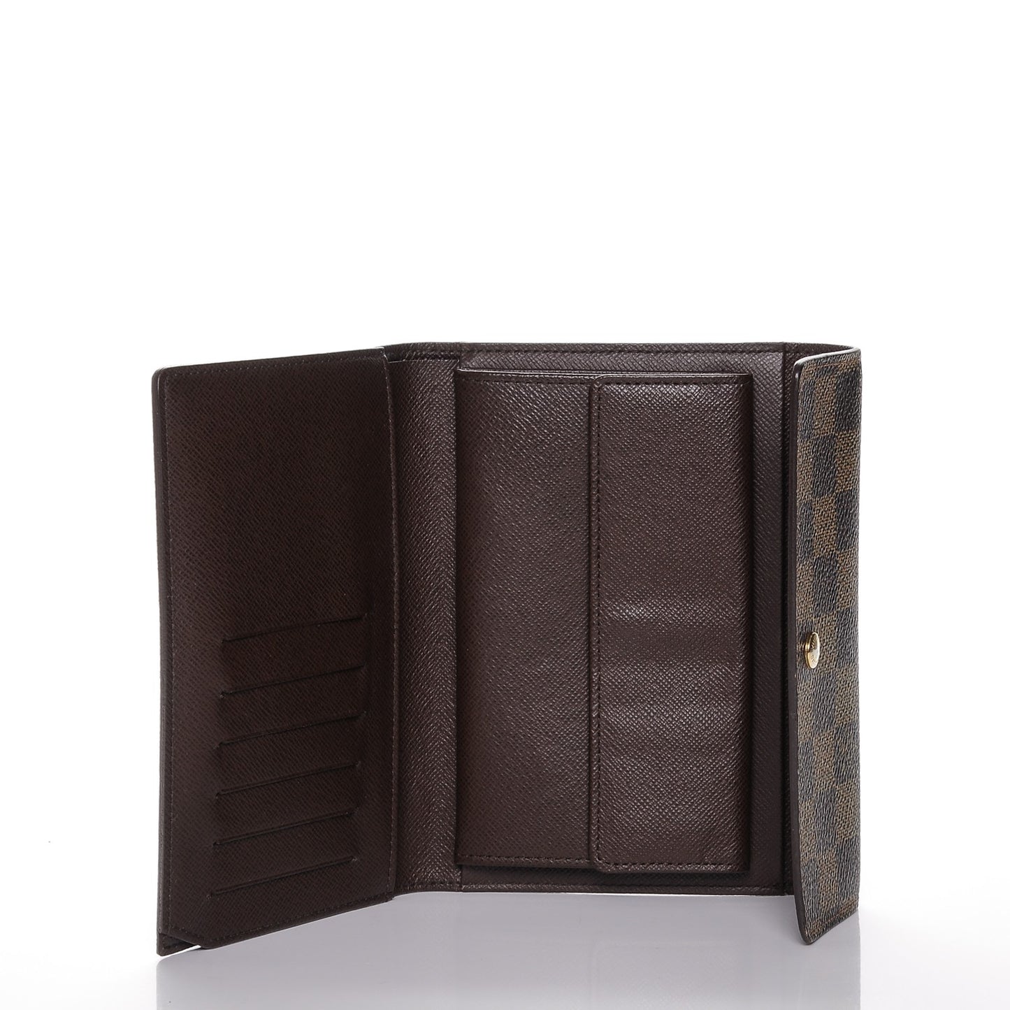 Damier Ebene Porte Tresor Etui Papier Wallet