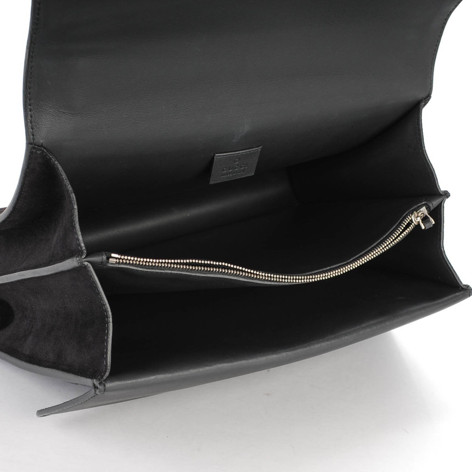Gucci Suede Medium Dionysus Shoulder Bag Black 5 of 7