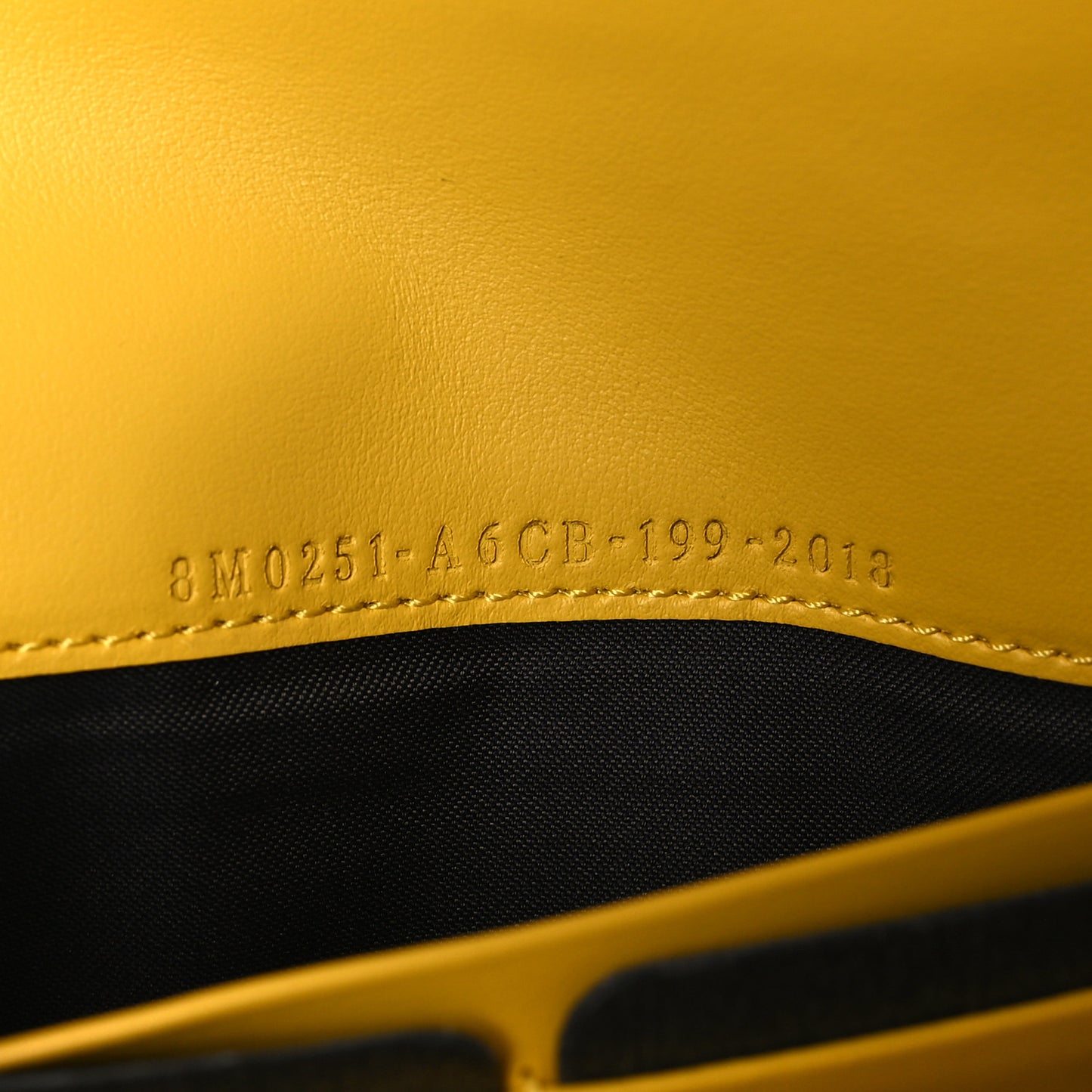 Vitello Cruise F is Fendi Bi-Color FF 1974 Embossed Continental Envelope Wallet Maya Black Sunflower