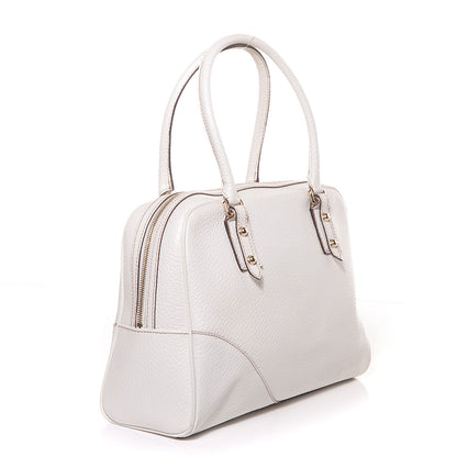 Gucci Leather Hasler Boston White 3 of 7
