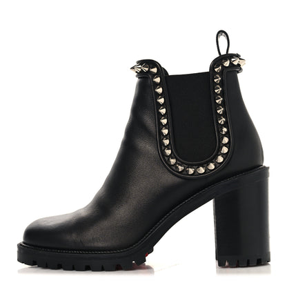 Christian Louboutin Nappa Spiked Capahutta 70 Chelsea Boots 40 Black 1 of 9