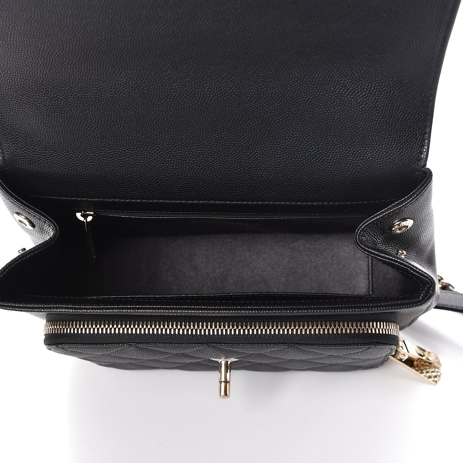 Chanel Caviar Quilted Medium Business Affinity Flap Black 5 of 9