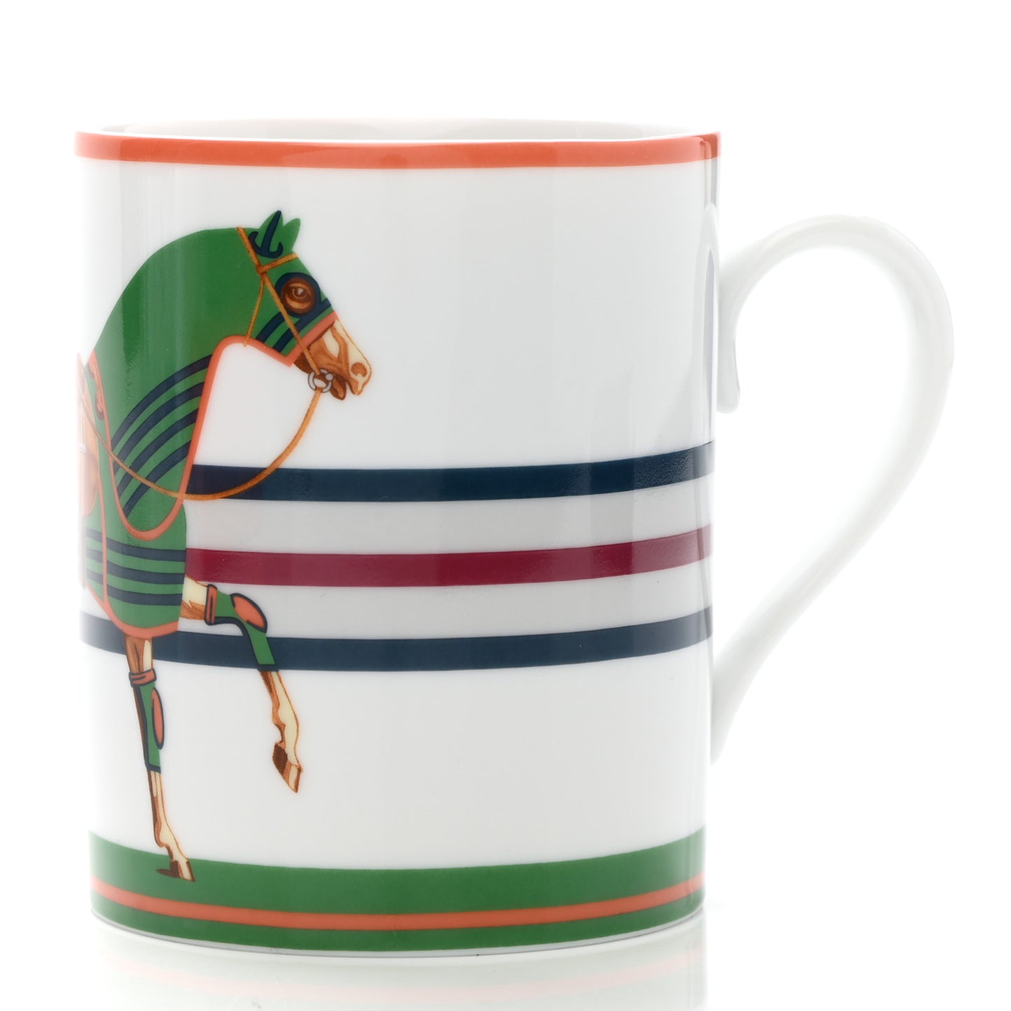 Porcelain Cheval A La Couverture Mug