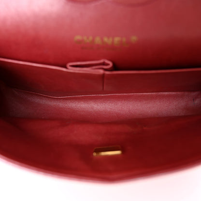 Chanel Iridescent Caviar Quilted Medium Double Flap Pink 5 of 10