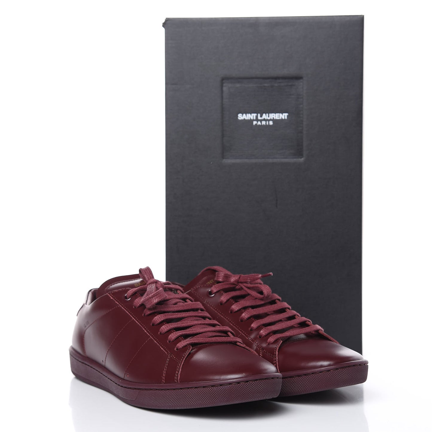 Calfskin Mens Alpha Sneakers 42.5 Rouge Legion