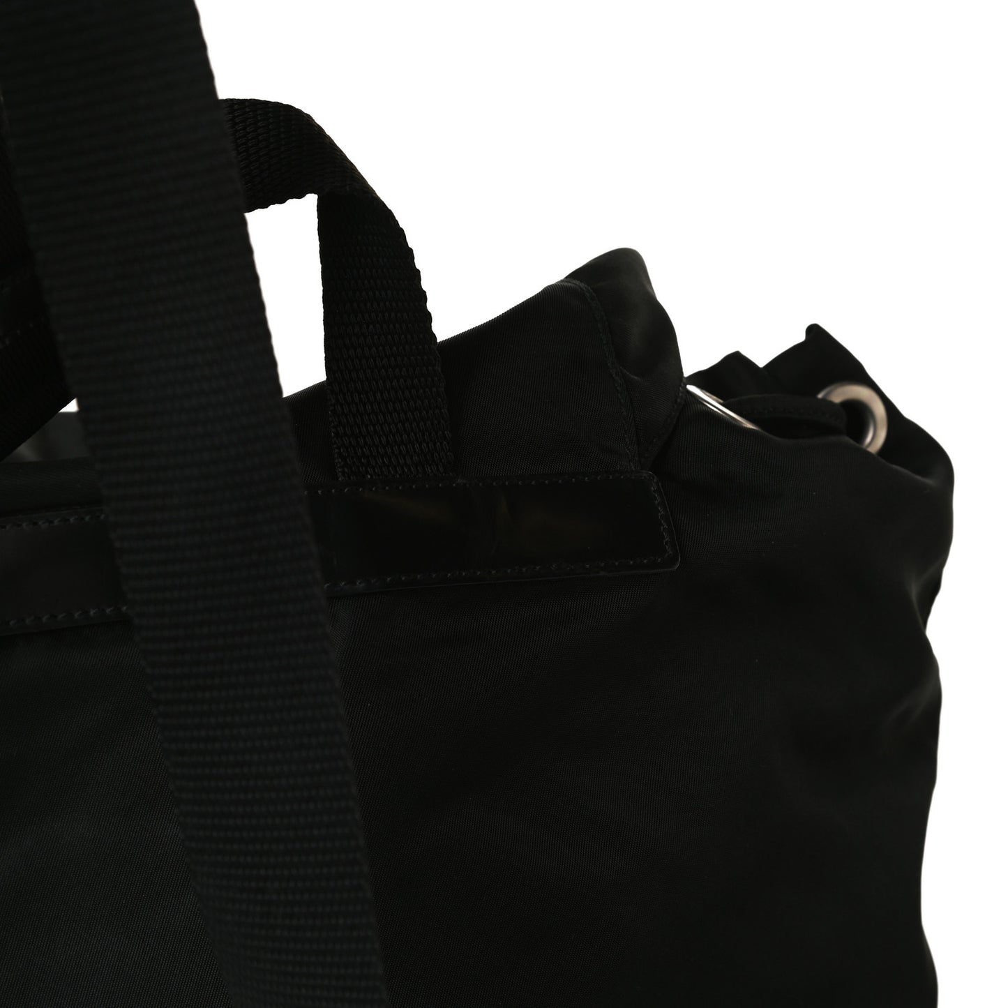 Nylon Vela Small Backpack Black