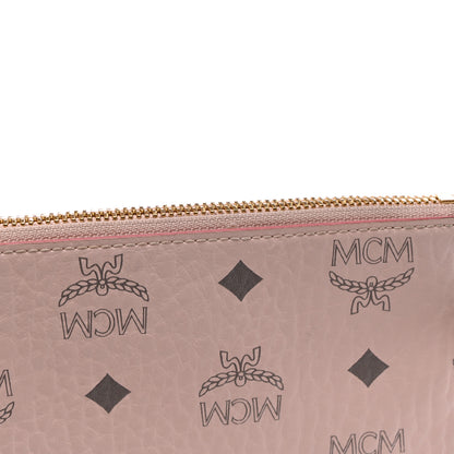 MCM Visetos Medium Crossbody Pouch Soft Pink 14 of 16
