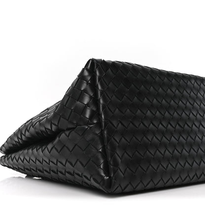 Bottega Veneta Nappa Intrecciato Large Andiamo Shoulder Bag Black 8 of 9
