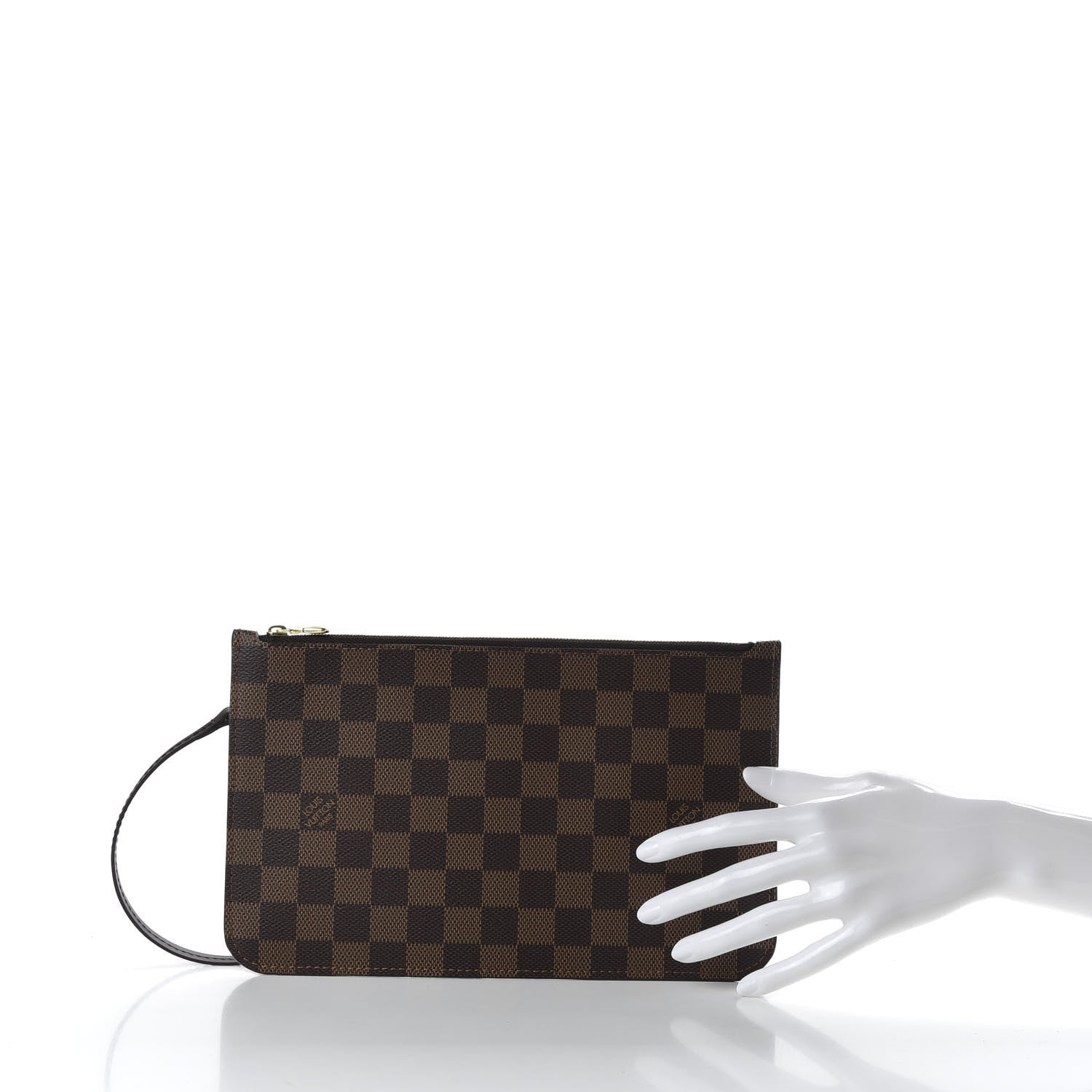 Louis Vuitton Damier Ebene Neverfull MM GM Pochette 2 of 7