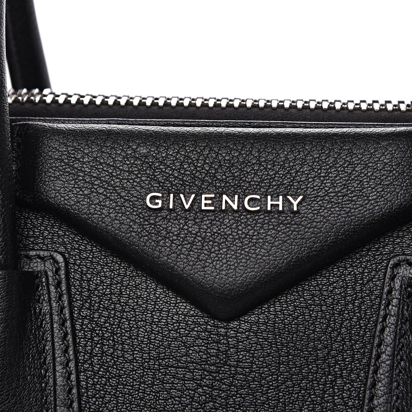 Sugar Goatskin Small Antigona Black