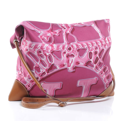 Hermes Silk Vif Argent Silky City 33 PM Pink 3 of 9