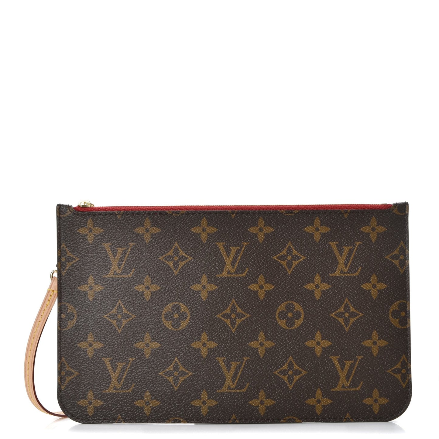 Monogram Neverfull MM GM Pochette Cherry