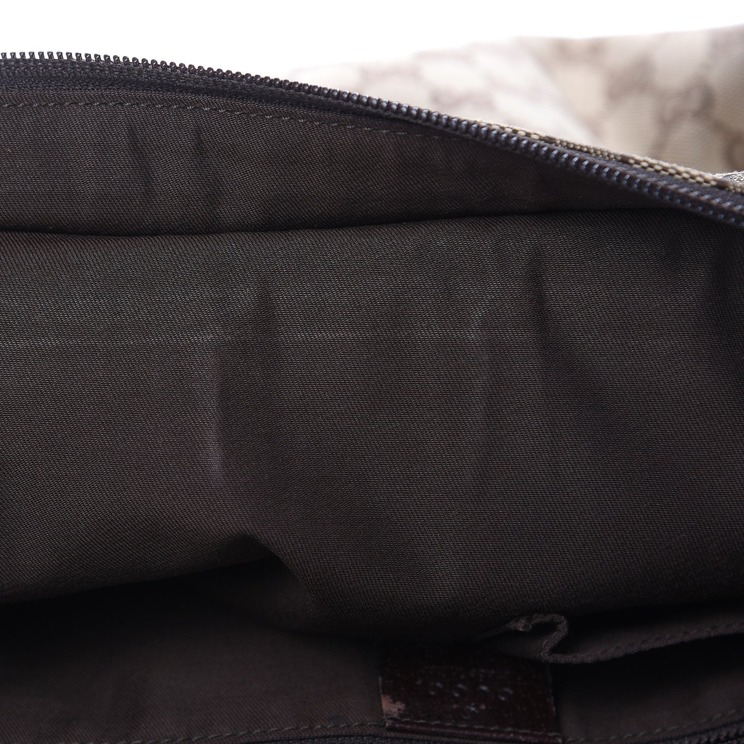 Monogram Web Medium Flat Messenger Bag Brown