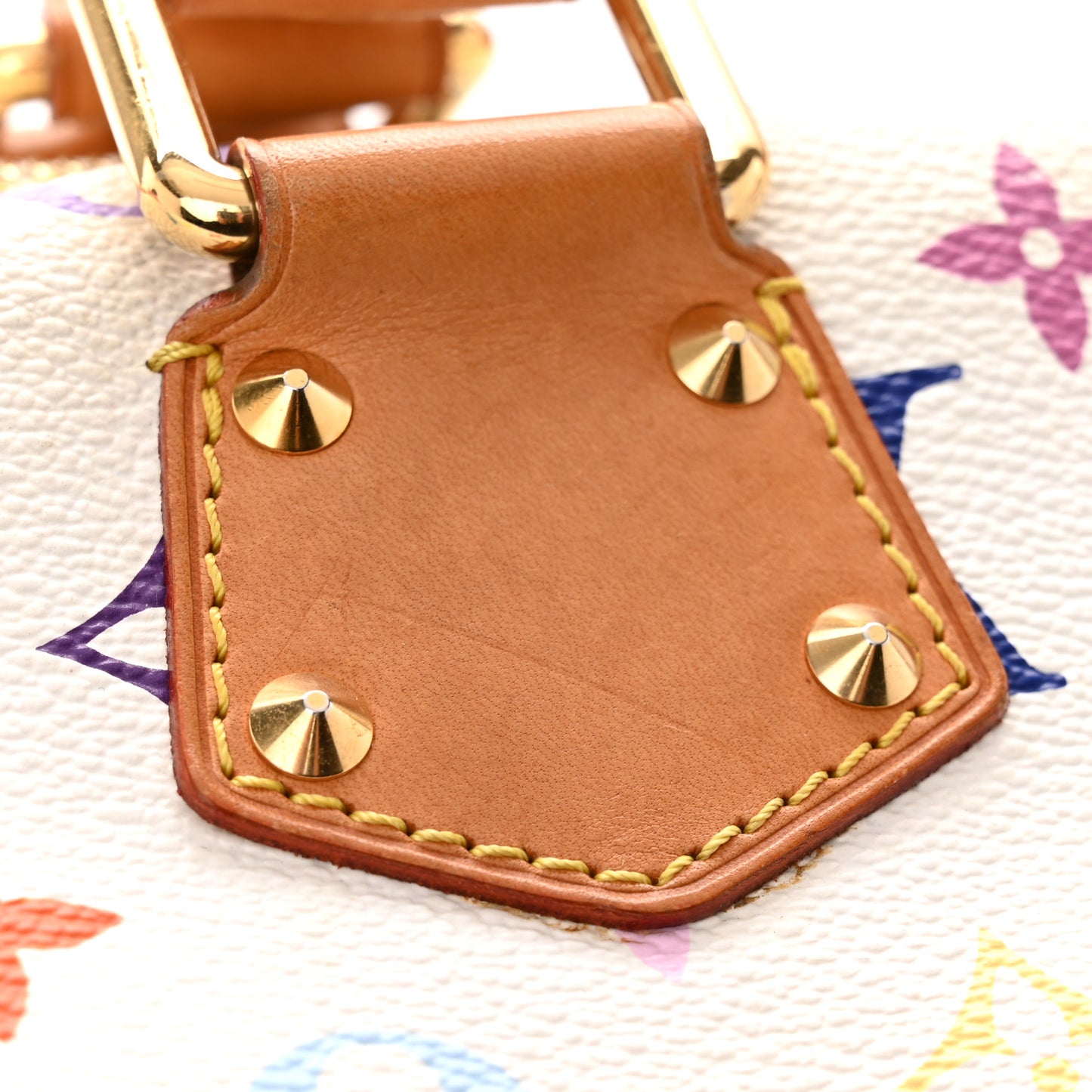 LOUIS VUITTON Monogram Multicolor Speedy 30 White