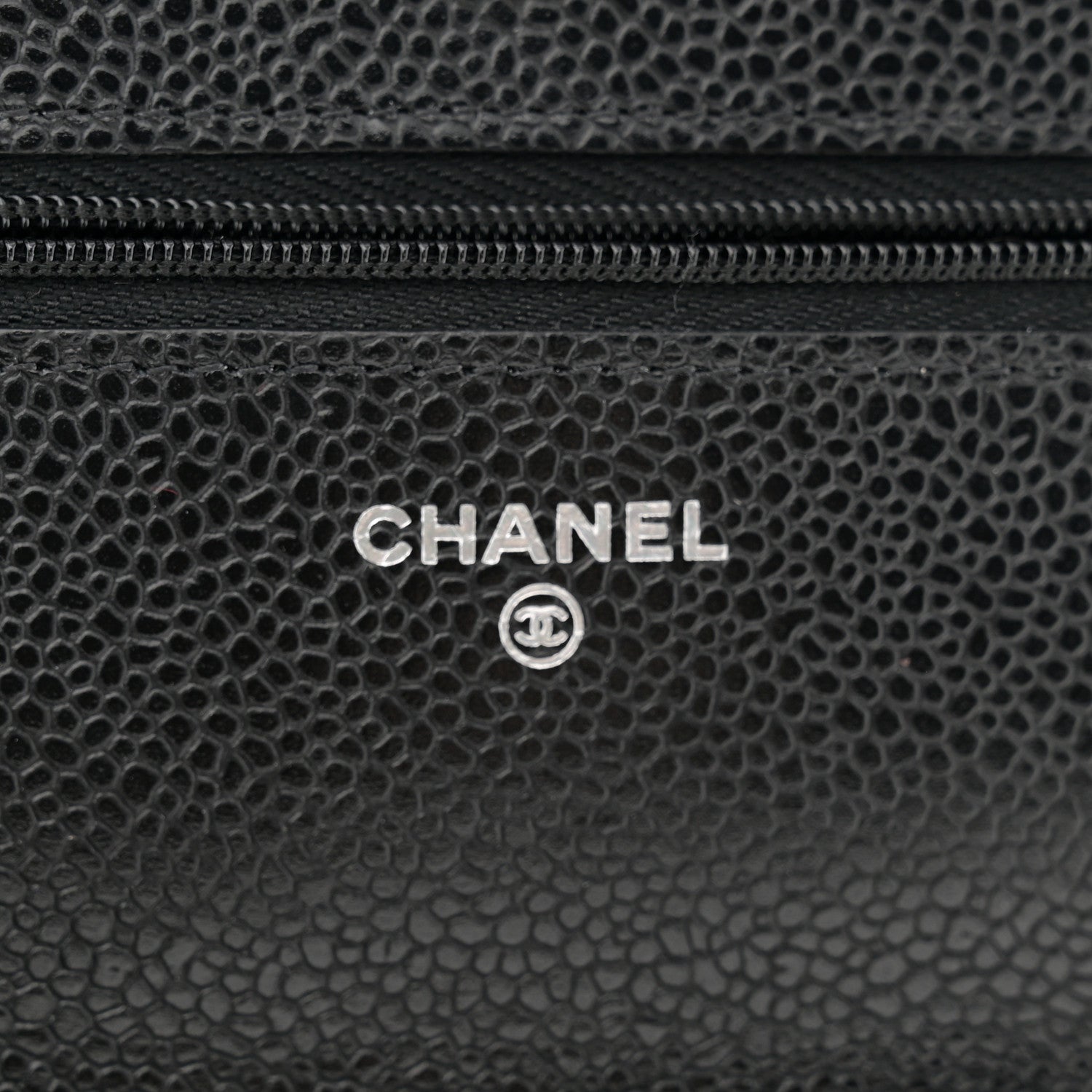 Chanel Caviar Quilted Wallet on Chain WOC Black 6 of 11