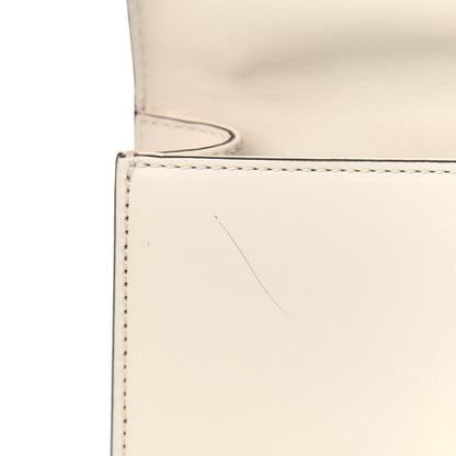 Gucci Calfskin Mini Sylvie Chain Shoulder Bag White 11 of 11