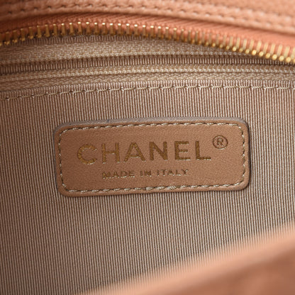 Chanel Caviar Petit Timeless Tote PTT Dark Beige 6 of 9