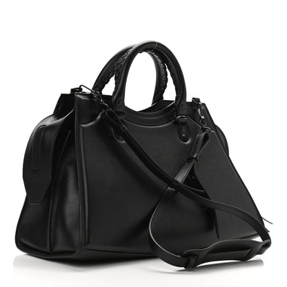Balenciaga Cake Calfskin Tonal Hardware Neo Classic City Black 3 of 9