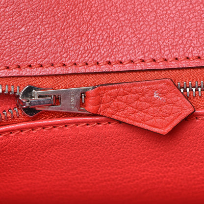 Hermes Togo Birkin 35 Rouge Tomate 14 of 36