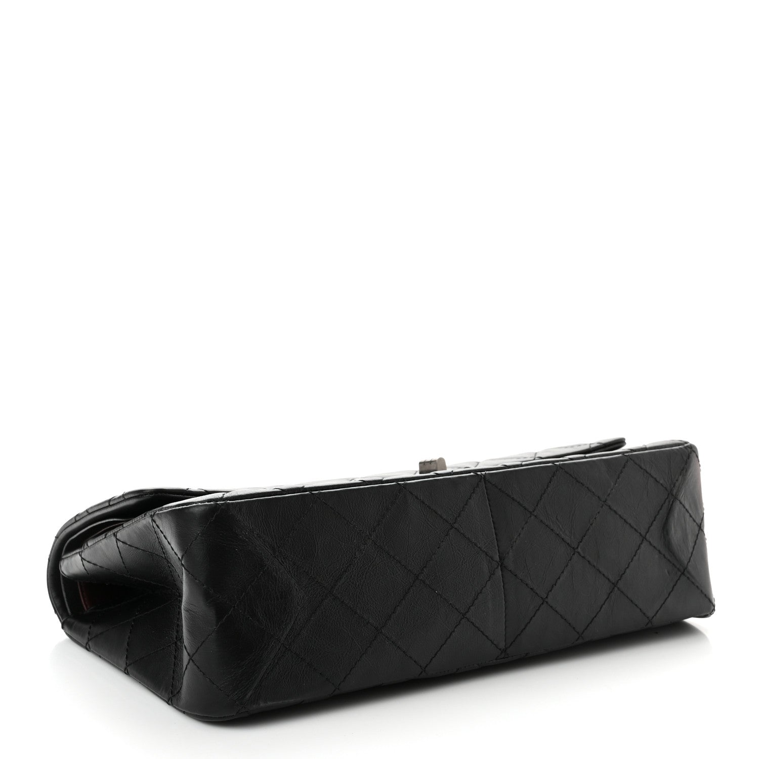 Chanel Aged Calfskin Quilted 2.55 Reissue 227 Flap Black 4 of 10
