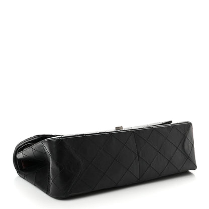 Chanel Aged Calfskin Quilted 2.55 Reissue 227 Flap Black 4 of 10