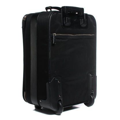 Prada Tessuto Saffiano Trolley Luggage Nero Black 3 of 9