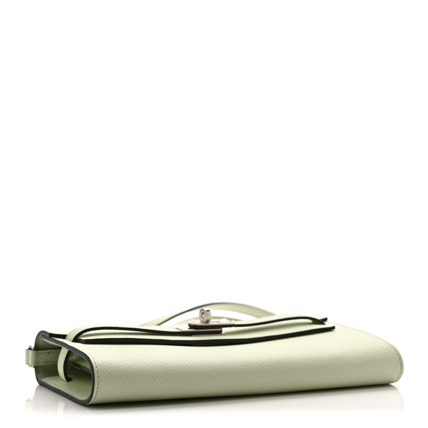Hermes Epsom Kelly Wallet To Go Vert Fizz 4 of 11