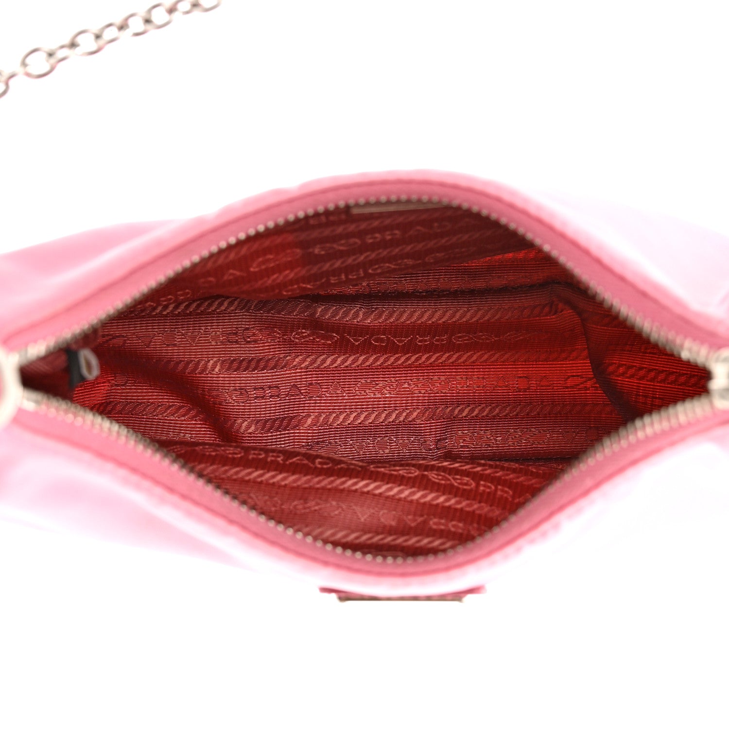 Prada Nylon Re-Edition 2005 Shoulder Bag Begonia 5 of 11