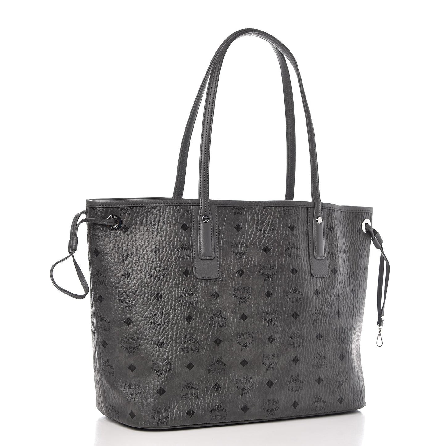 Visetos Medium Liz Reversible Shopper Tote Phantom Grey