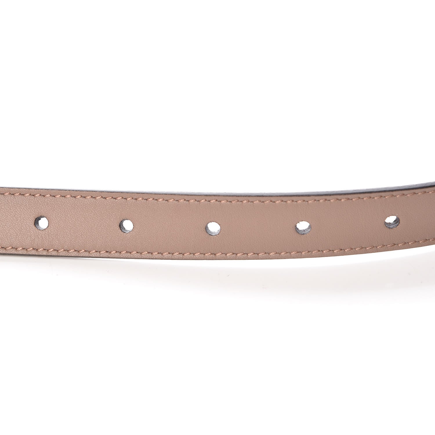 Gucci Calfskin Pearl Double G 20mm Belt 95 38 Porcelain Rose 5 of 7