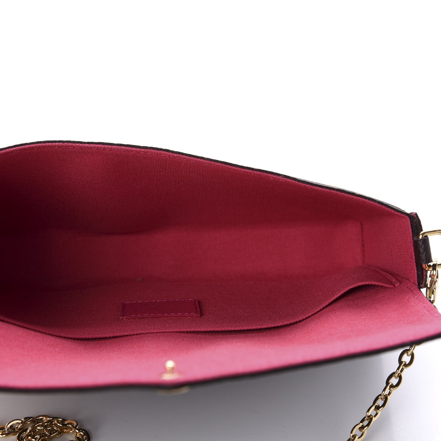 Monogram My LV World Tour Pochette Felicie Chain Wallet Hot Pink