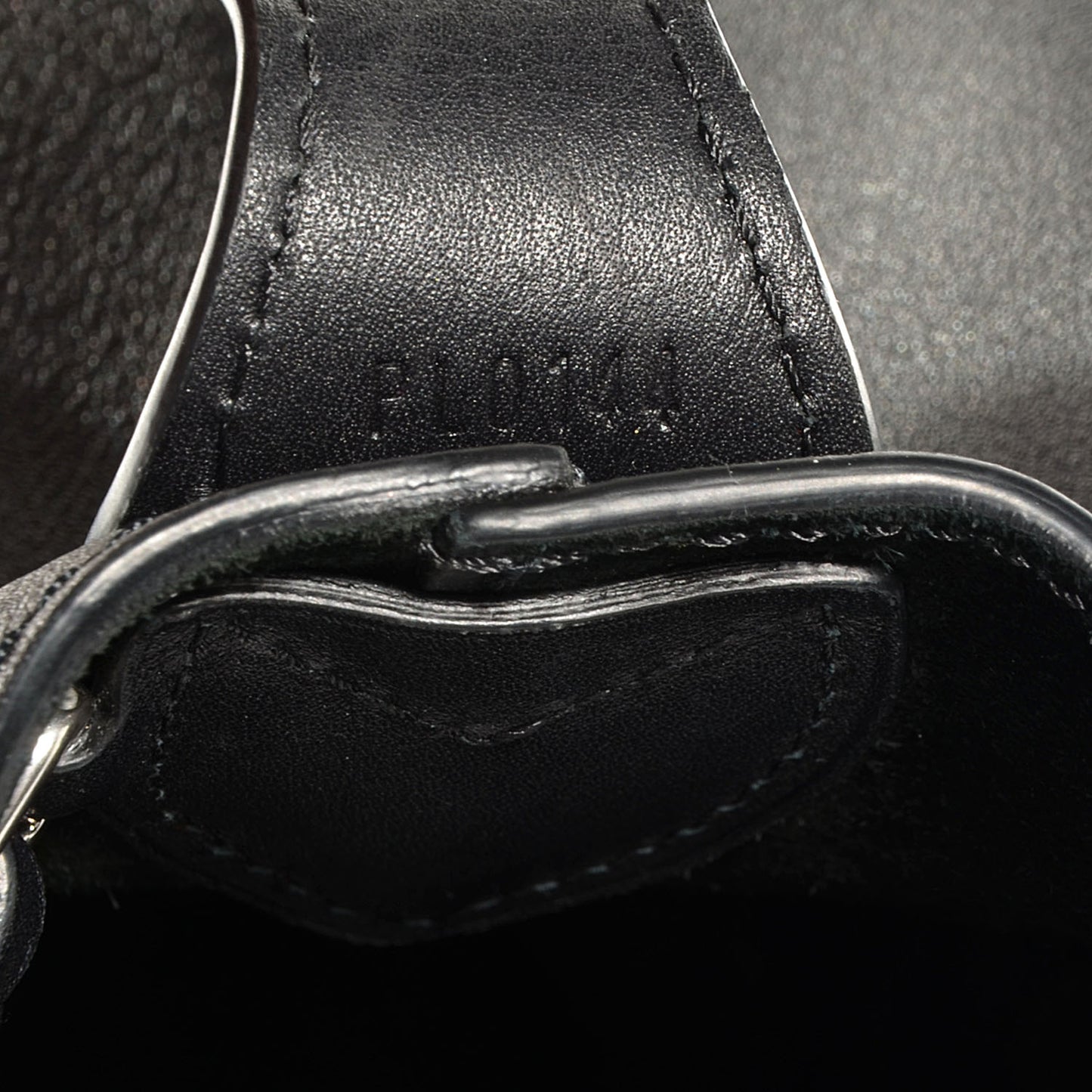 Smooth Calfskin NN14 Cuir Nuance GM Black