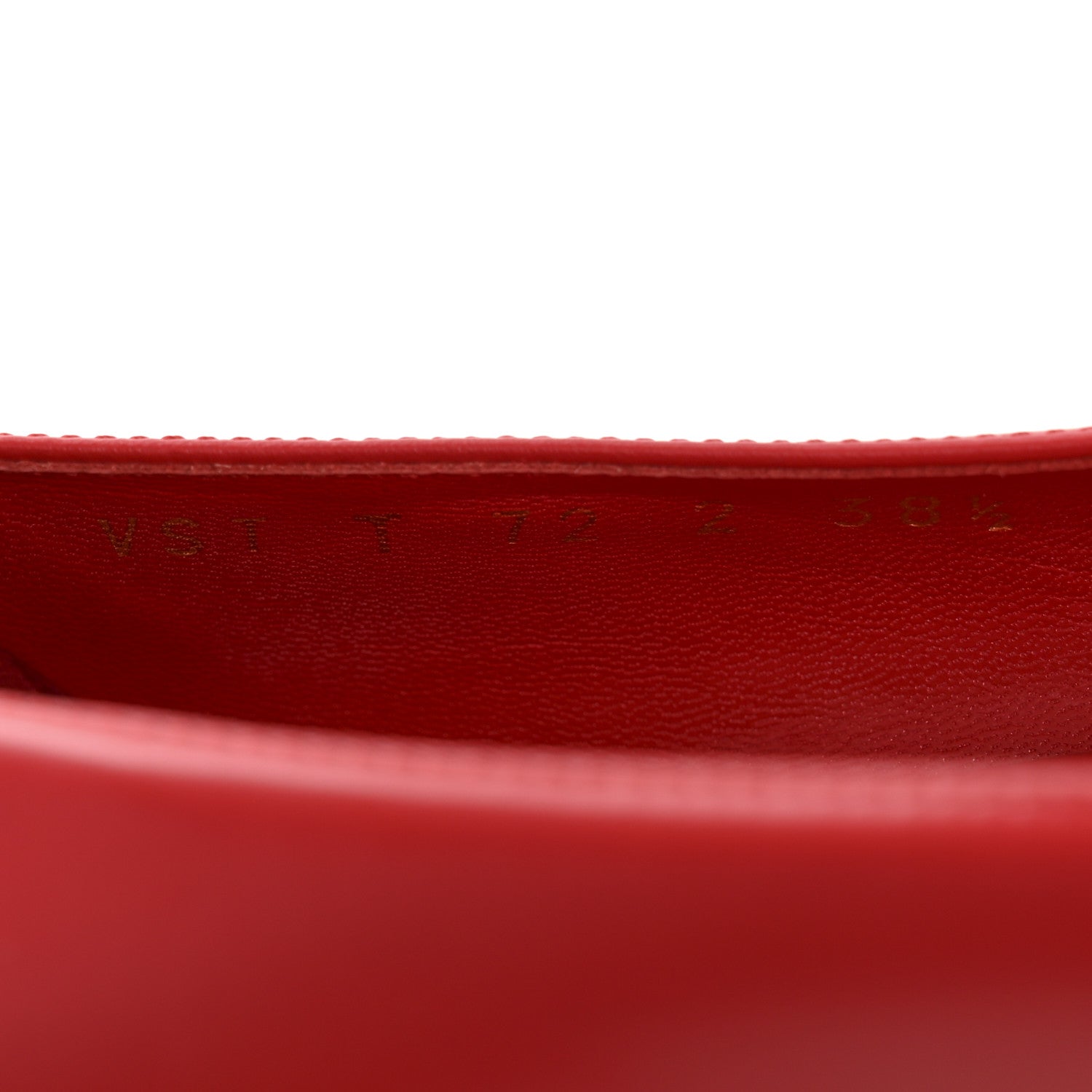Valentino Garavani Nappa Vlogo Flats 38.5 Rouge Pur 9 of 11