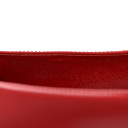 Valentino Garavani Nappa Vlogo Flats 38.5 Rouge Pur 9 of 11